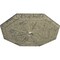 Ekena Millwork Spring Octagonal Medallion (Canopies up to 3"), 29 1/8"OD x 2 1/4"ID x 1 1/8"P, Castle Stone Crackle CM30SPCSC - alternate 2